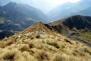 Anello dei MONTI ARETE (2227 m) e VALEGINO (2415 m) da Cambrembo di Valleve il 14 ottobre 2018 - FOTOGALLERY